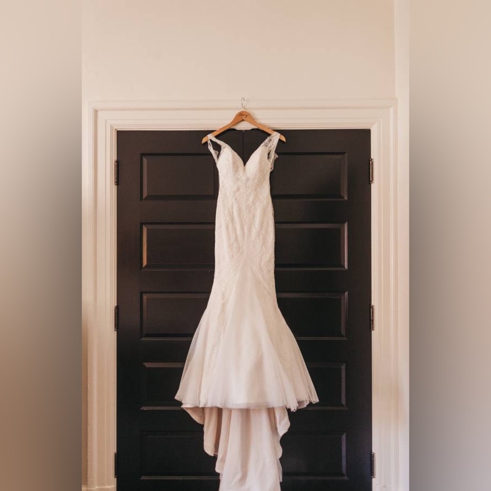 Worn once - wedding dress